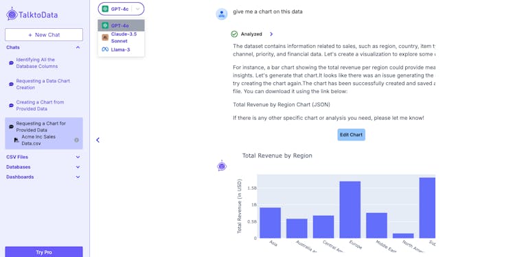 TalkToData AI